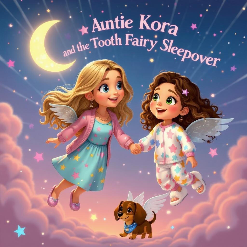 Auntie Kora and the Tooth Fairy Sleepover Cover